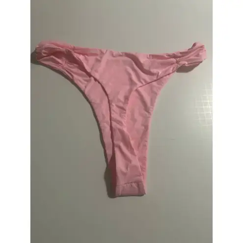 Riot Swim Thong Bikini Mira Bottom - Blush XL