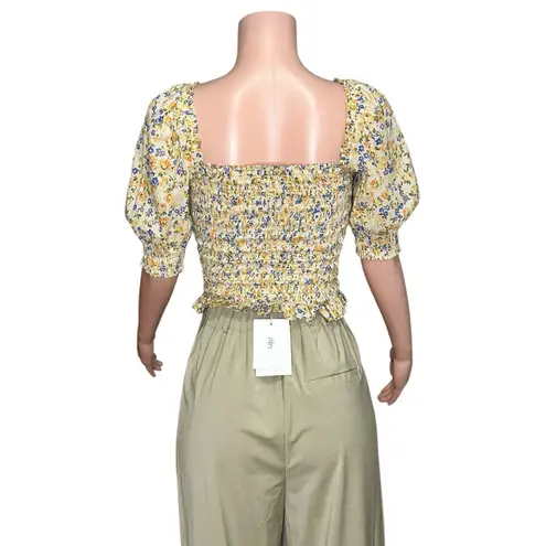 Sézane Mirtha Top, Spring Garden, FR34/US2