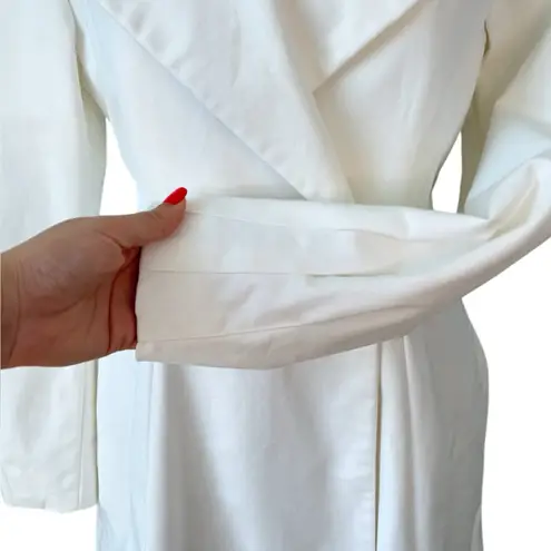 Rejina Pyo White Cotton Blend Blazer Dress size 2