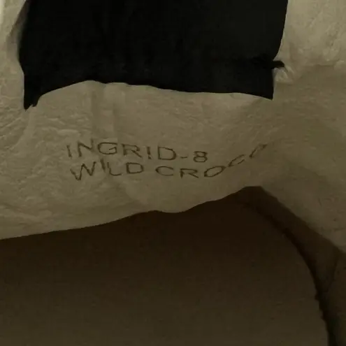 Vintage Havana Ingrid Wild Croc Low Top Fashion Sneakers