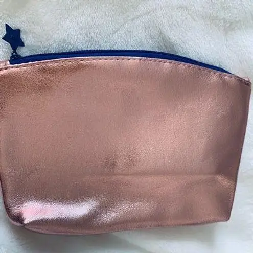 Ipsy 🌟NEW🌟 Rose Gold Metallic GLAM Cosmetic Bag