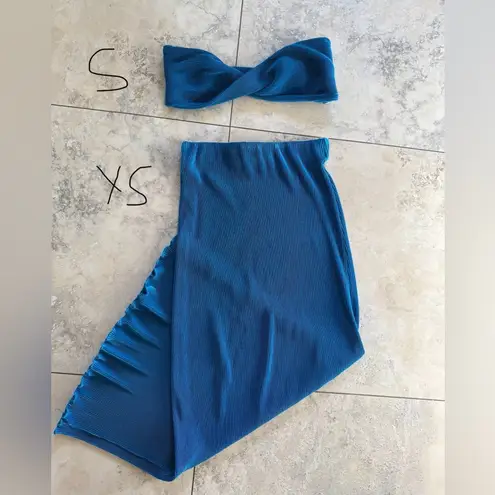 Hello Molly Elegant Blue Women's Skirt