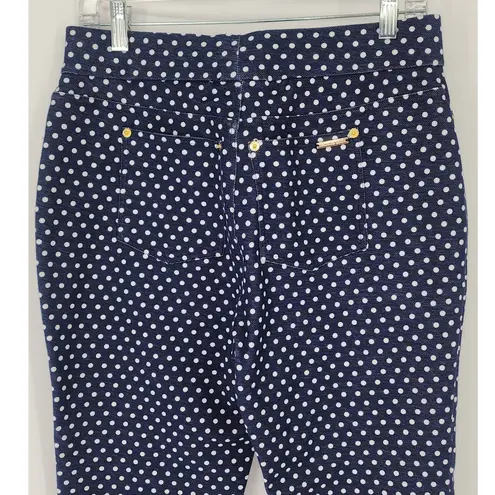 Michael Michael Kors Navy Polka Dot Pull