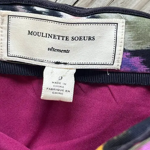 Moulinette Soeurs Anthropologie Tropica Jacquard Mini Dress Size 0