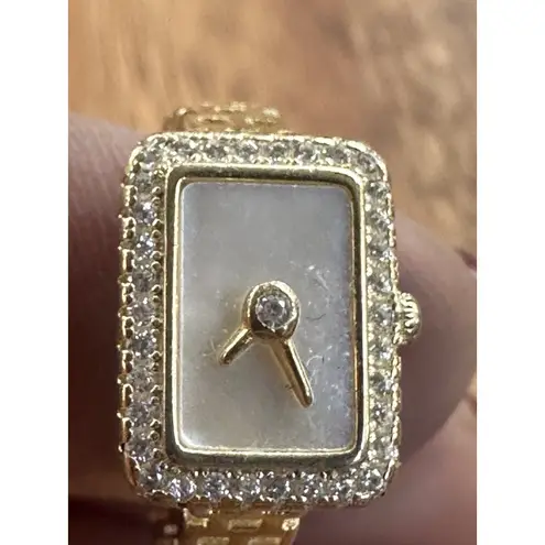 Sterling Silver Mother Of Pearl Ring Size 7