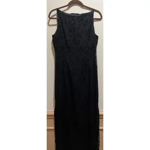 Alyn Paige ~ Vintage 2K Full-Length Black Dress ~ Size 9/10