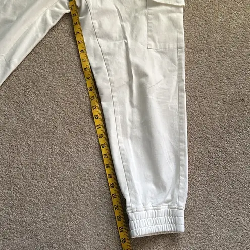 Varley Savona Cargo Pants Women’s Medium Ivory Cargo Pants Casual Minimalist