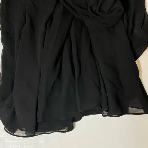 Michael Costello Justin Gown in black, size S