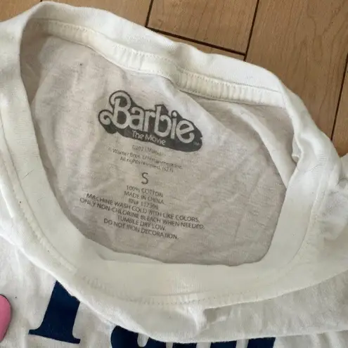 BARBIE THE MOVIE "I Am Kenough" Cropped T Shirt Size Small