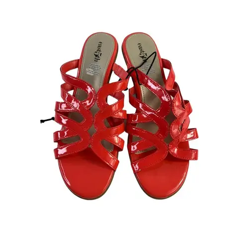 East 5th Women's Nice Coral Low Wedge