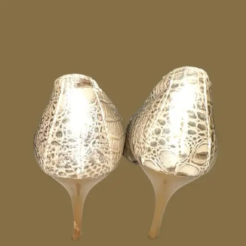 Selina Elegant Gold Women's Shoes by summer Rio Size 6