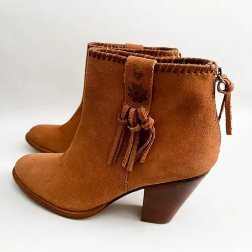 Jack Rogers  Greer Suede Boots Tan | US 9