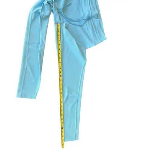 l*space Revolve L*‎ L High Rise Turner Leggings Ribbed Aqua Blue Pastel Active New thumbnail 6