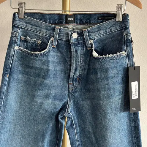 Edwin Cai Classic Straight Jeans in Lumineer, Size 26