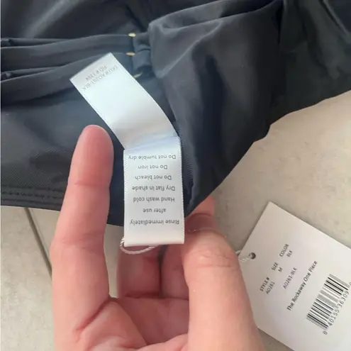 ANDIE NWT Swim Black Rockaway One Piece Medium Timeless Neutral Minimalist