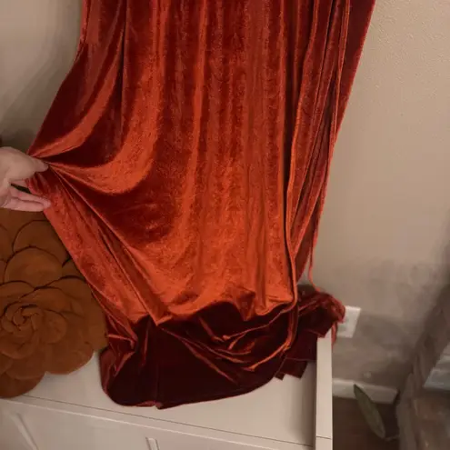 Baltic Born Meghan Velvet Wrap Maxi Dress