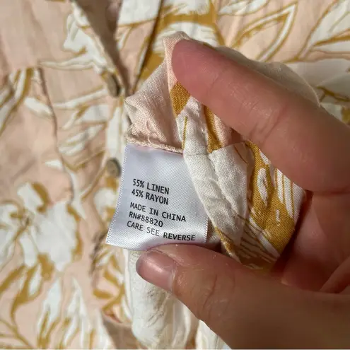 Rachel Zoe  Floral Button-Up Top Size Small - Image 8