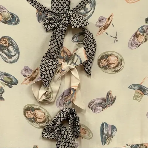 Antique tea party hat dress large made in USA Lil Lolita by foxtrot see sizing Size XXS