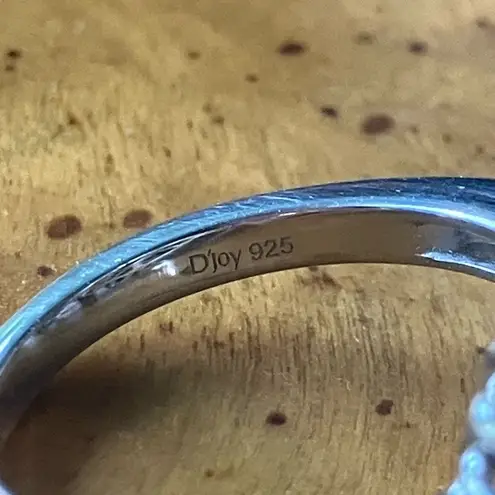 Artistic Natural Red Garnet Sterling Silver Cocktail Ring Size 6