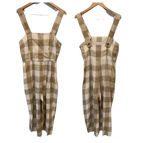 Gal Meets Glam COLLECTION Bailey Cross Back Jumpsuit Size US/2