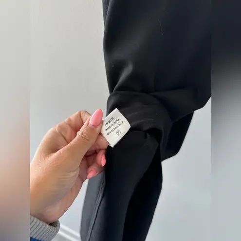 STAUD Dolce Midi Dress in Black XS