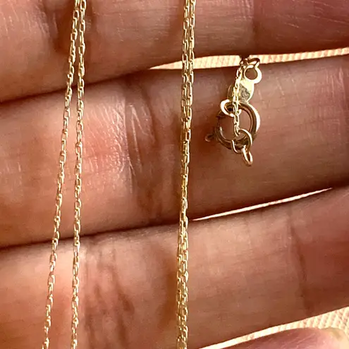 10k Gold Diamond Heart Necklace with 20" chain