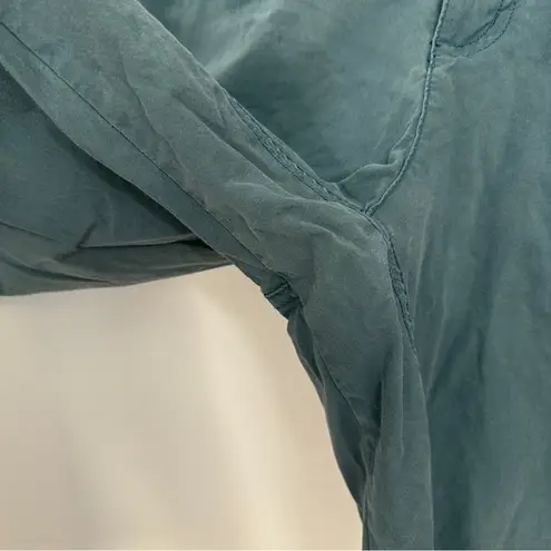 Kuhl Legendary Pants Womens 12 Short Blue Roll Up Lightweight Hiking Outdoor