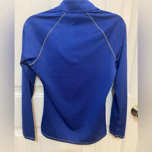 Under Armour  Chicago Cubs Blue fitted half-zip long sleeve