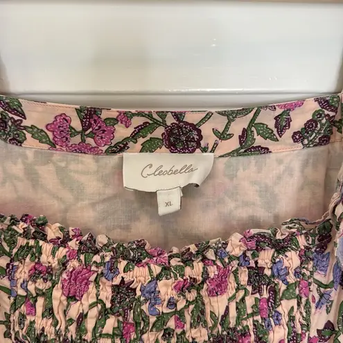 Cleobella  Anika floral organic cotton midi dress