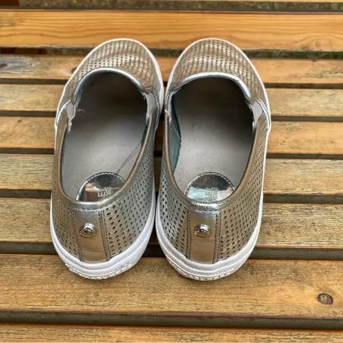 Michael Kors  Metallic Slip-On Sneakers