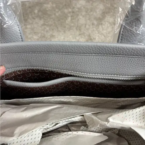 NWT Purple and Lilac Boutique Grey Tote Bag and Wallet 2 Piece Set Gray