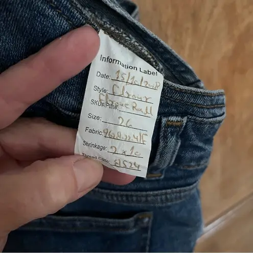 DL1961 NWT Florence Burrow Mid-Rise Skinny Overalls Jeans Size 26