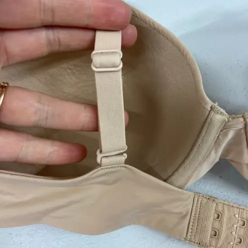 Maidenform women's nude smartzone cups convertible straps underwire soft bra 34C