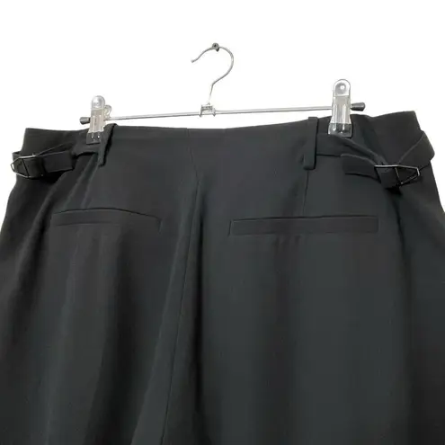 Alexander Wang Pleated Trouser Dress Pants Women’s Size 10 Side Adjuster Black