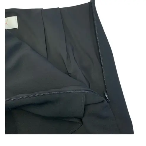 SCRIPTED RUFFLED SKIRT SZ SMALL Black with Ruffled for Night Out