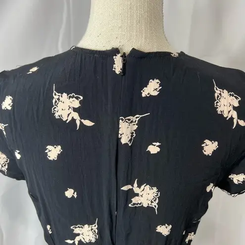 Something Navy  short flirty mini dress size small