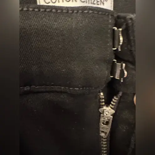 Cotton Citizen Naomi Skinny Flared Leg Jean Women’s Black Size 28