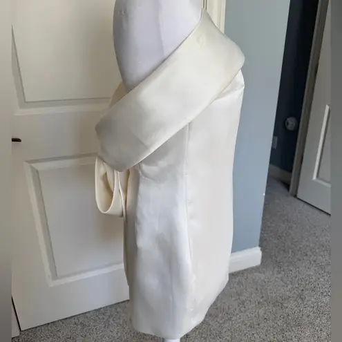 Sachin + Babi Amsale Mikado Off the Shoulder Bow Shift Dress