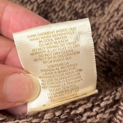 Bobbie Brooks Christmas Snowman Vest Sz 14/16W Cardinal Ugly Holiday Kitsch Brown