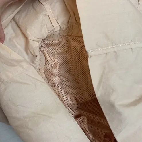 Adidas x Stella Mccartney womens size 36 Small peach windbreaker pullover pink