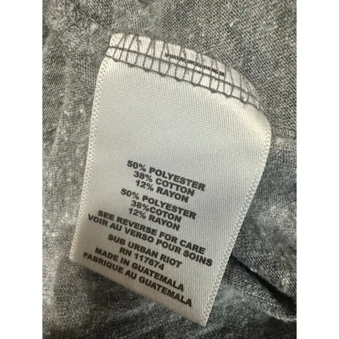 Sub Urban Riot Lettuce Be Friends Graphic T Shirt Gray XS