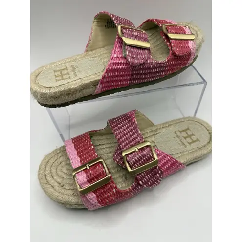 Haute Hippie Pink Twine Slide 7.5 Women Shoe Beach Resort