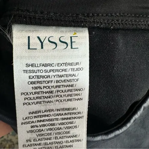 Lysse Lyses tummy control navy leggings size medium