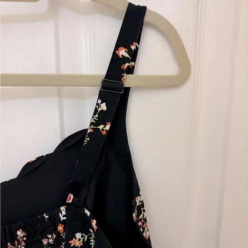 Market & Spruce Beatriz Scalloped Floral Print Dress with Smocked Back