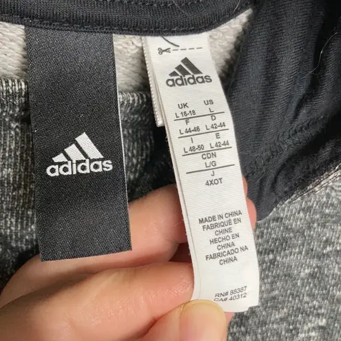 Adidas  hooded sweatshirt hoodie size Large