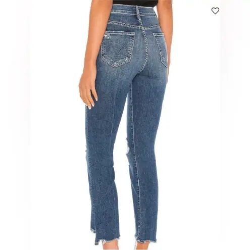 Mother The Insider Crop Step Chew Dancing On Coals Jeans women’s size 29 Blue