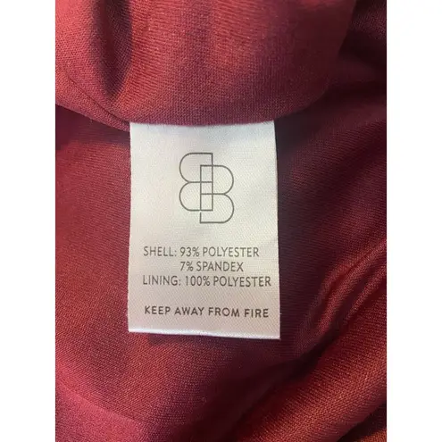 Baltic Born Sofia Velvet Maxi Dress Womens M Whimsigoth Holiday Burgundy Wedding