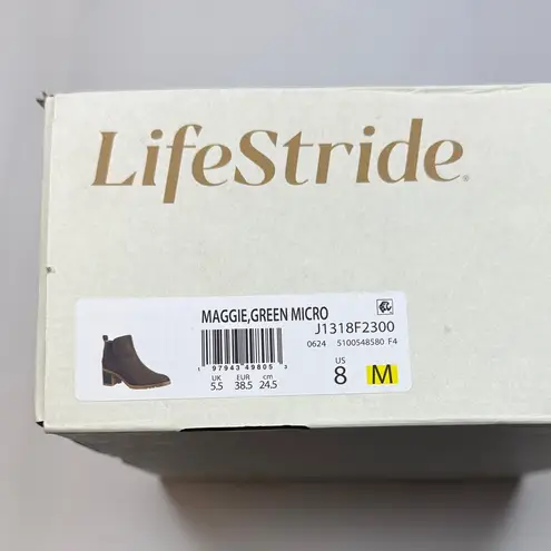 Life Stride Maggie Lug Sole Booties- Size 8