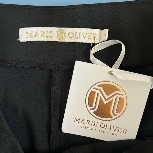 Marie Oliver NWT Scout High Waisted Pleated Black Trousers