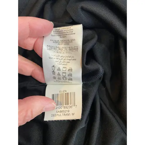 Max and Cleo Max and Cleo Eliza Dress NWT $148 Size M Chevron Pleated Shift Sheer Sleeves